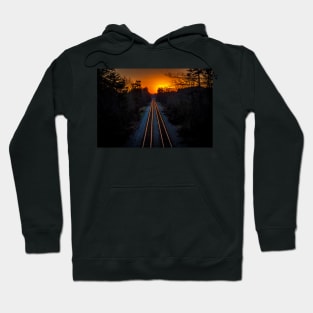 Sunset on the Tracks Hoodie